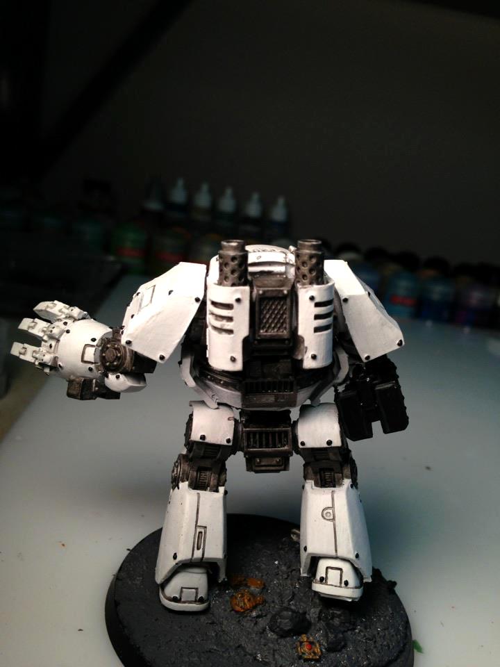 10th Company Contemptor Dreadnought Kheres Assault Cannon Luna Wolves Contemptor Dread For